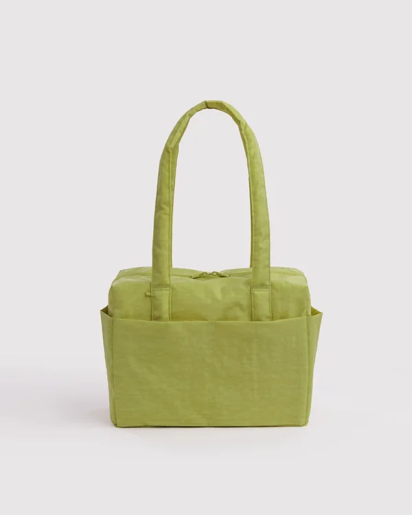 Everyday Cloud Bag - Chartreuse - Material: heavyweight-nylon