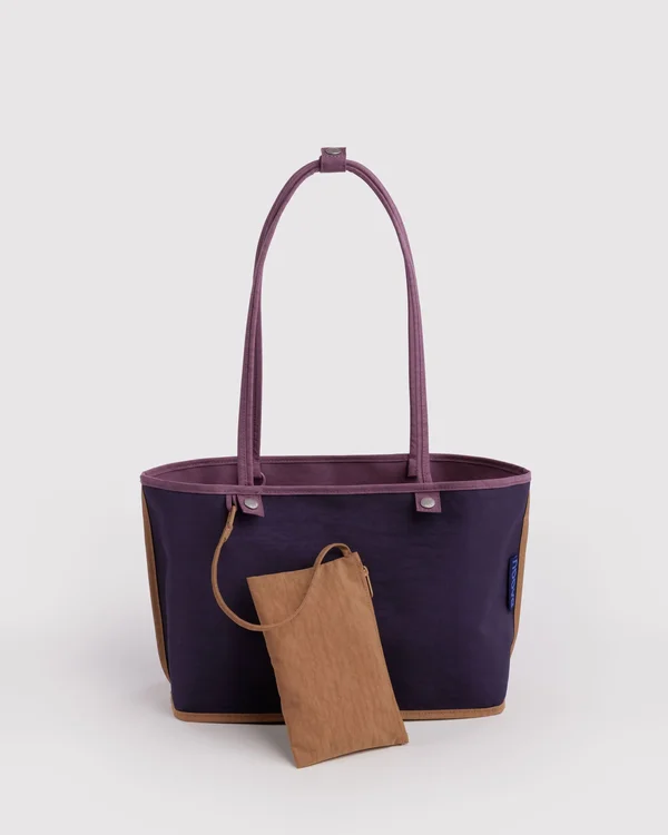 Medium Nylon Reversible Tote - Wild Plum Mix - Size: OS