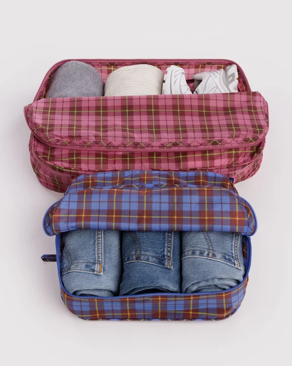 Large Packing Cube Set - Check Mix - Size: OS