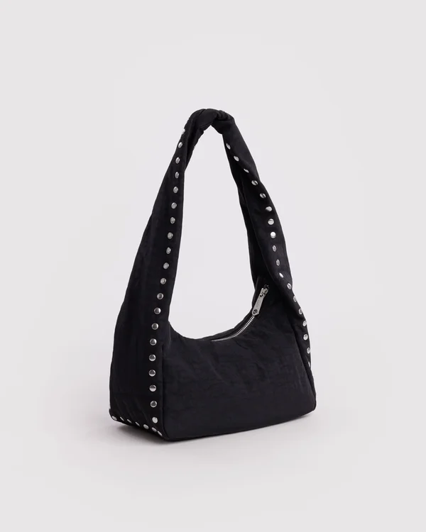 Small Nylon Meringue Bag - Studs - Size: OS